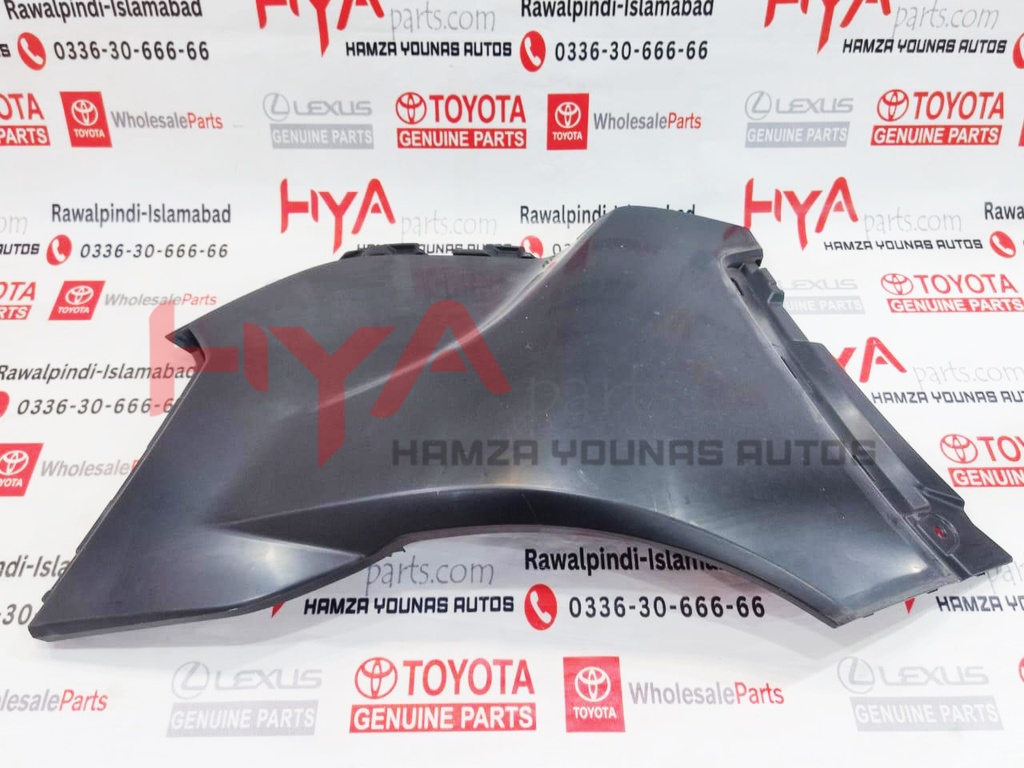 EXTENSION, FR BUMPER, RH L/COLOR