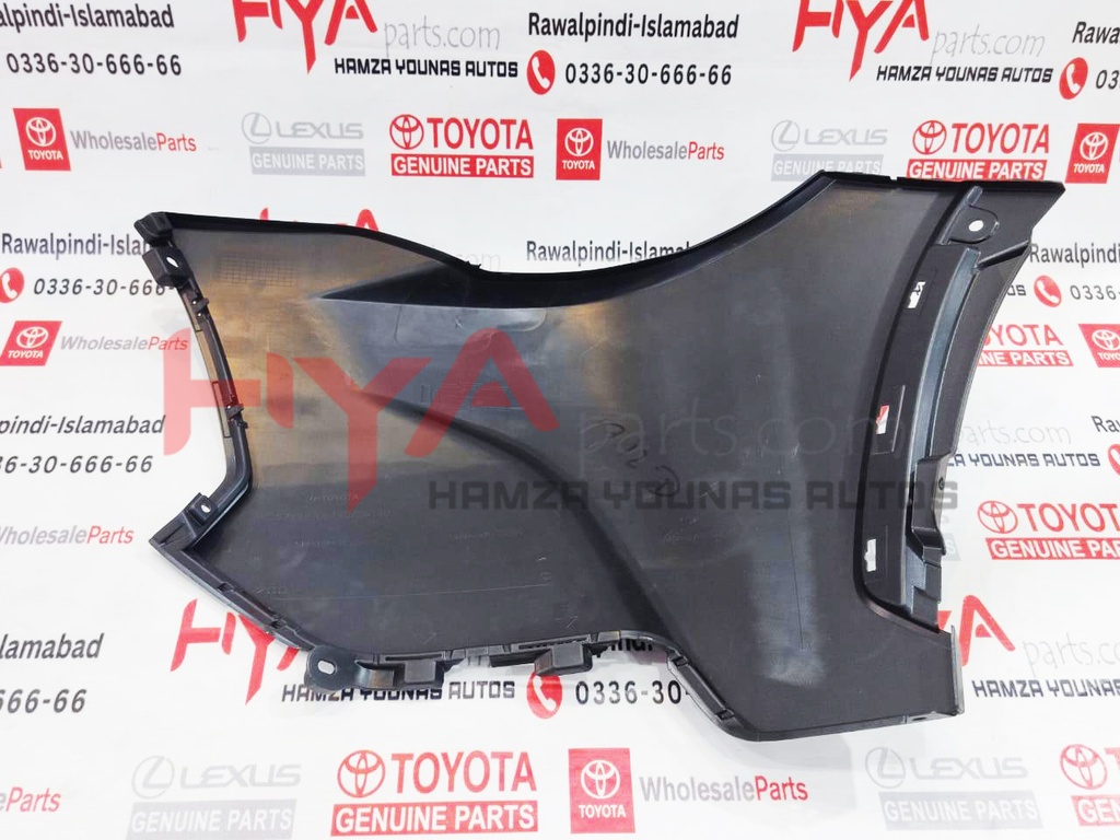 EXTENSION, FR BUMPER, RH L/COLOR