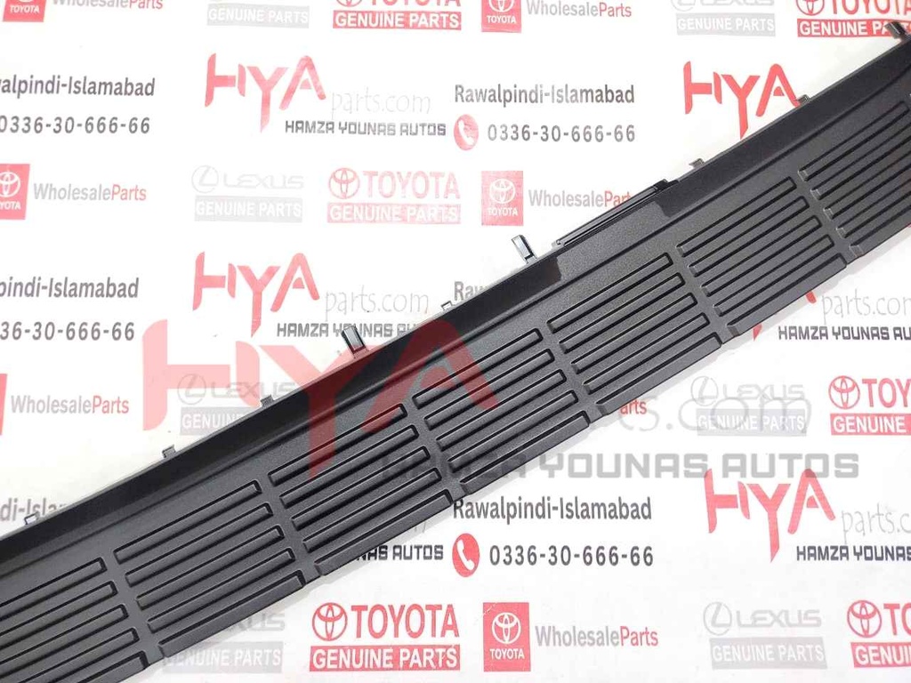 PLATE, REAR BUMPER, NO.1