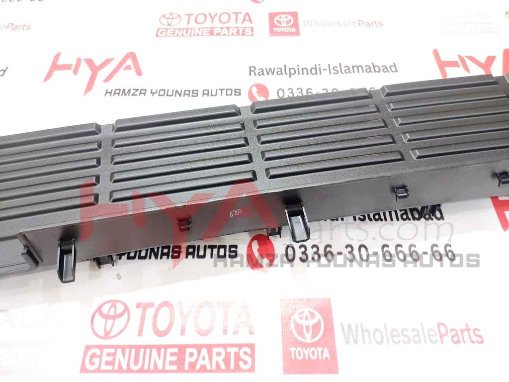 PLATE, REAR BUMPER, NO.1