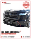 FRONT BUMPER EXTENSION LAND CRUISER 300 WALD