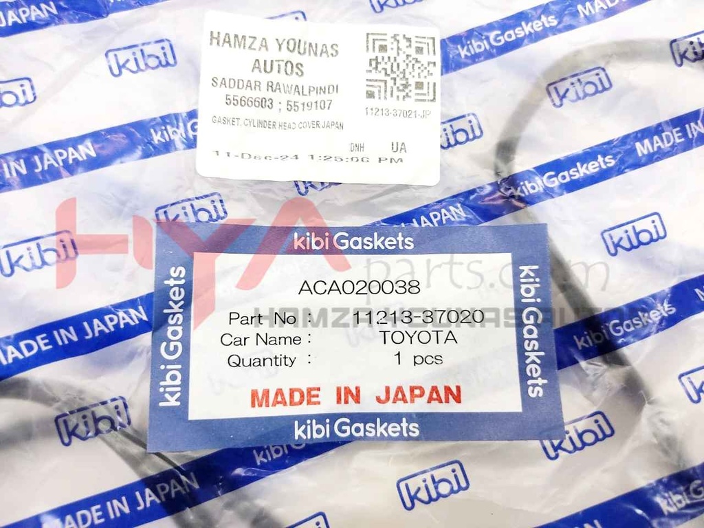 GASKET, CYLINDER HEAD COVER (TAPPET COVER JAIN)