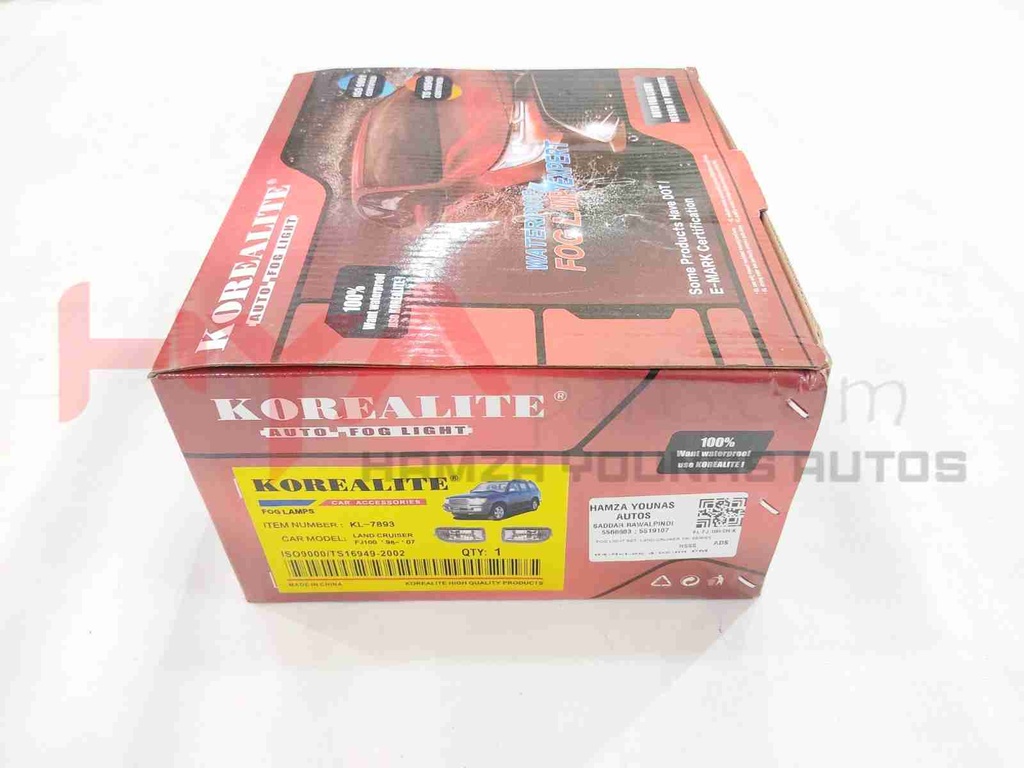FOG LIGHT SET  LAND CRUISER 100 SERIES