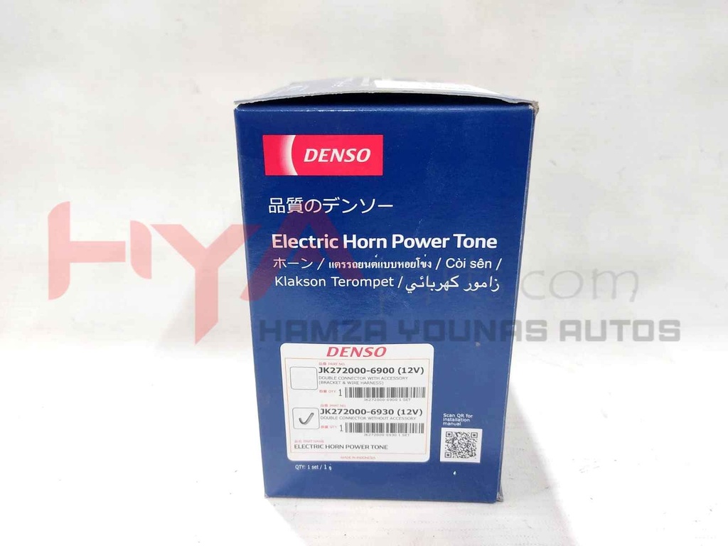 DENSO JK272000-6930 [DENSO GENUINE SNAIL DOUBLE PIN HORN]