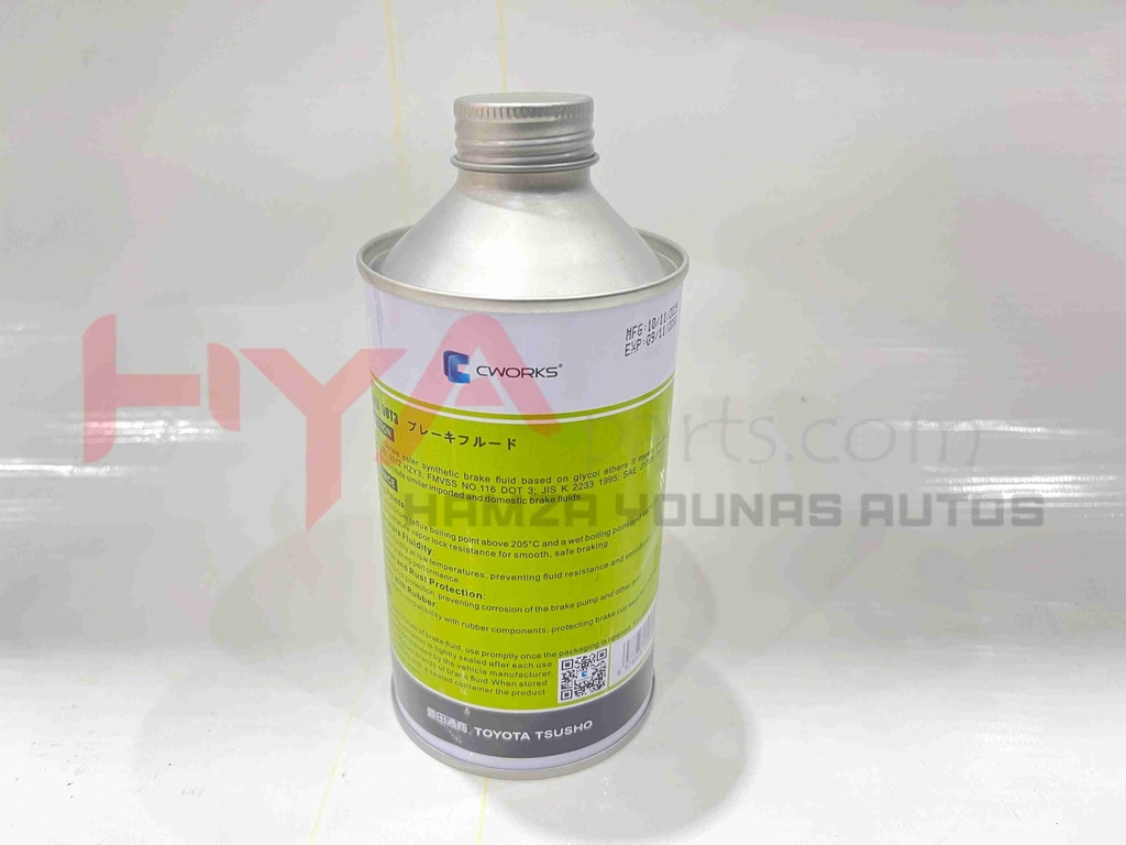 DOT 3 BRAKE FLUID