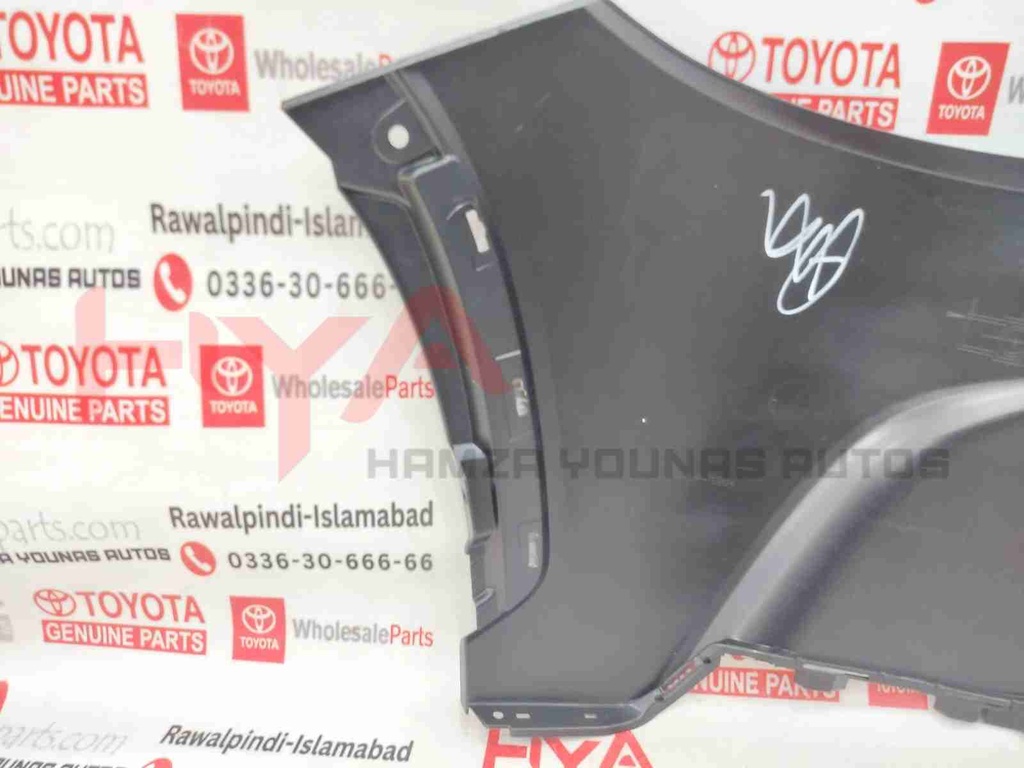 EXTENSION, FR BUMPER, LH L/COLOR