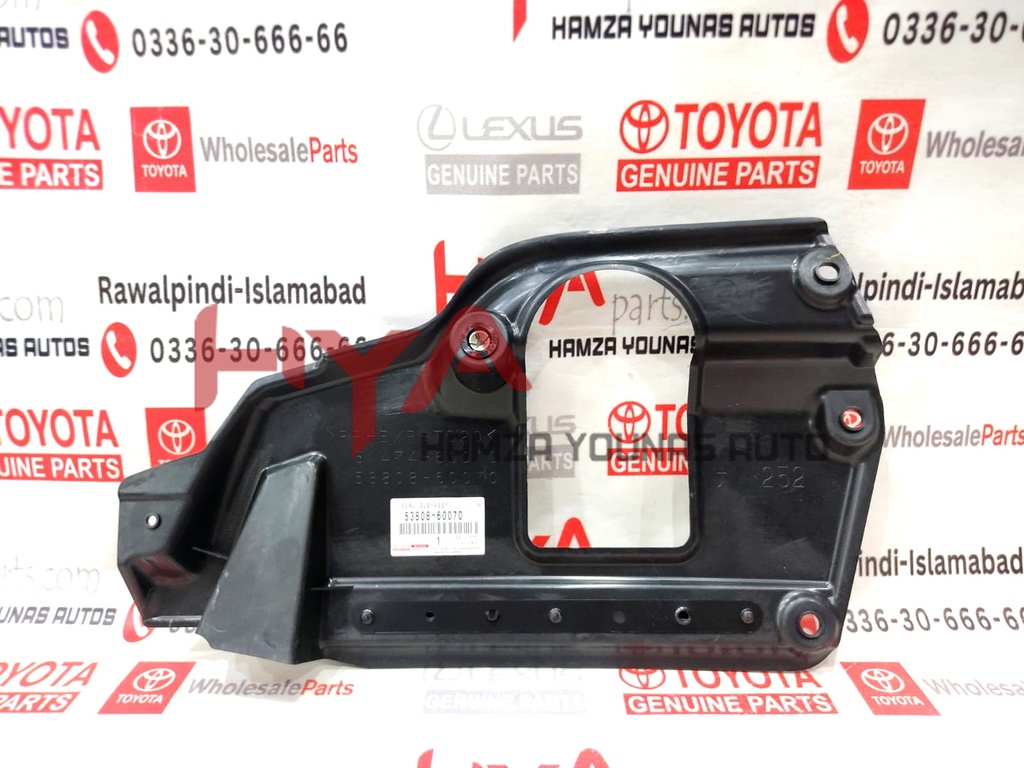 SHIELD SUB-ASSY, FENDER SPLASH, REAR LH