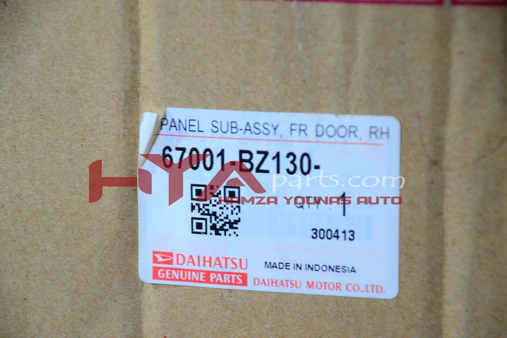 67001-BZ130 [DOOR RUSH 2010 FR RH]
