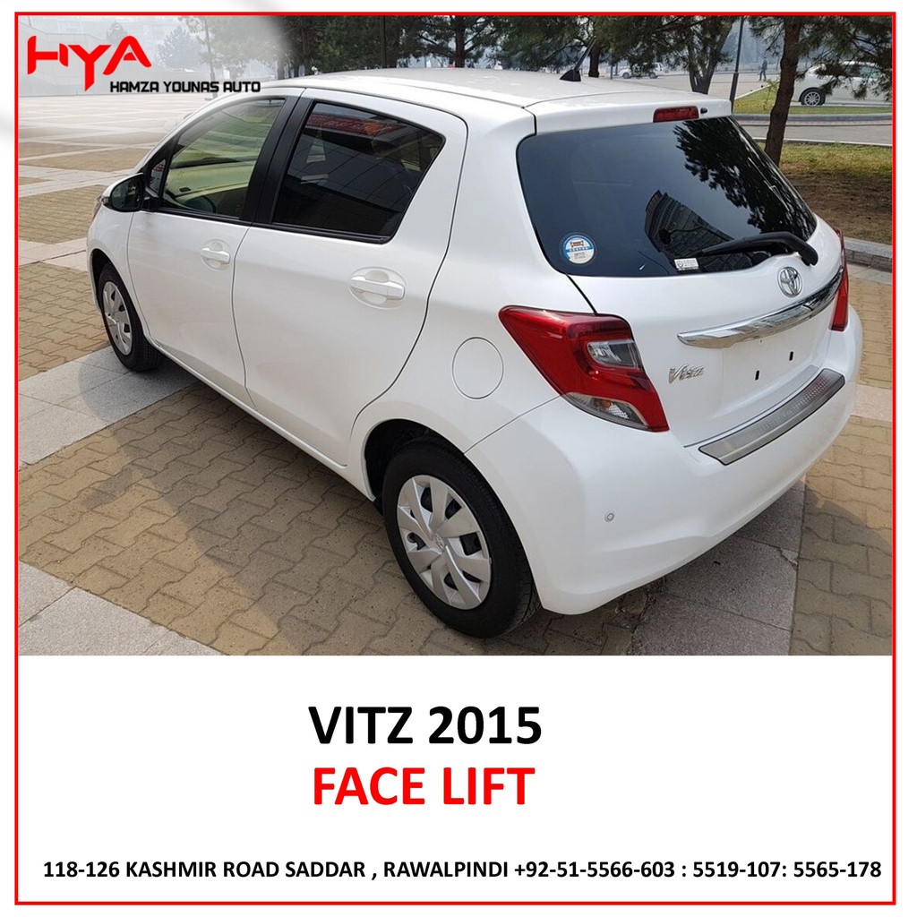 FL VITZ 2015 FACE LIFT VITZ 2015 TOYOTA GENUINE