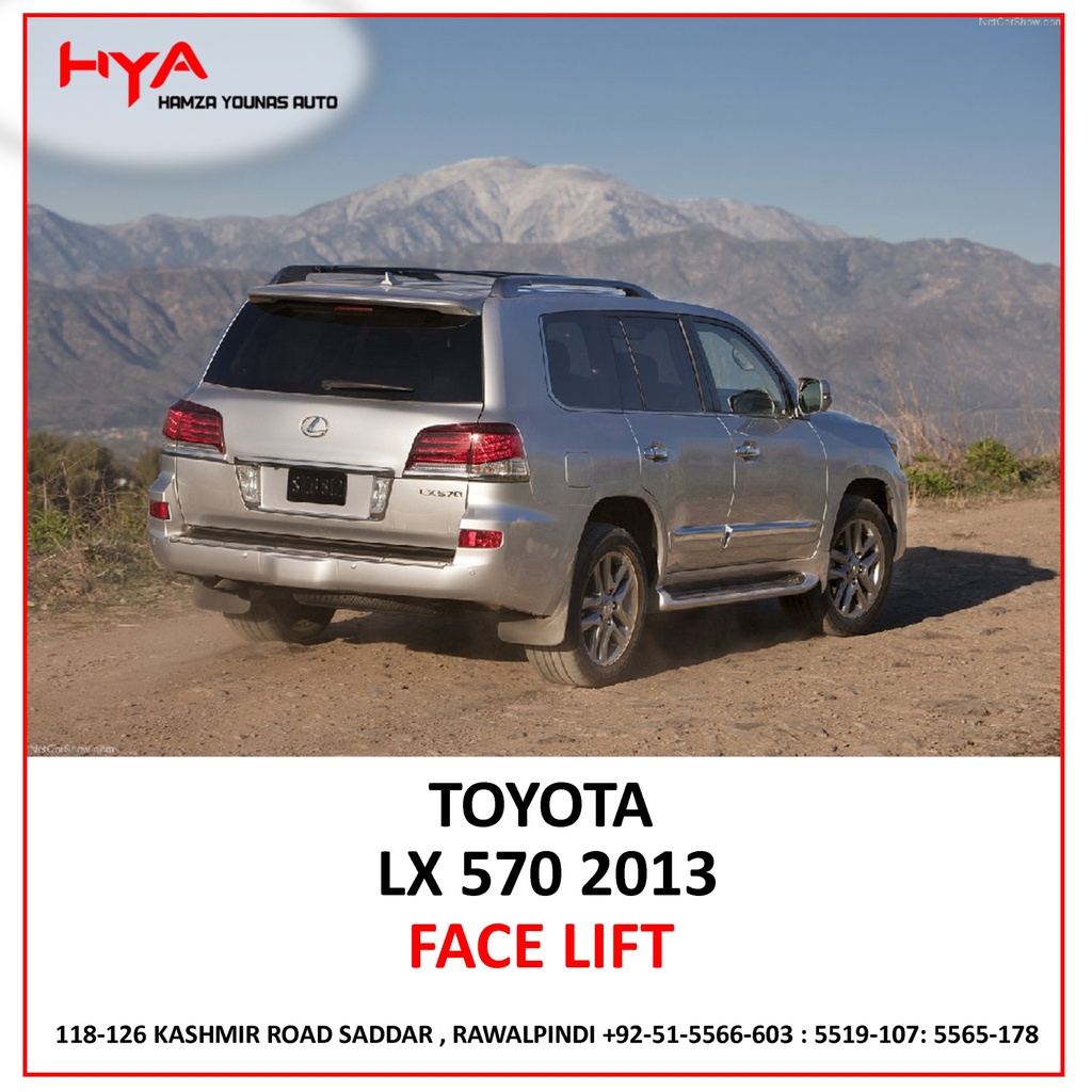 FL LX 570 2013 [FACE LIFT LX 570 2013 TOYOTA GENUINE]