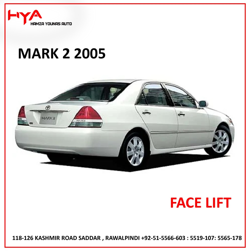 FACE LIFT MARK 2 2005 TOYOTA GENUINE