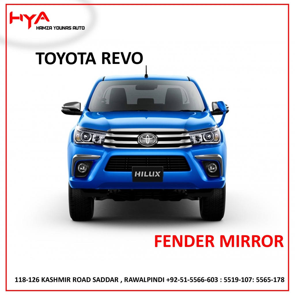 87930-0K010-A0 [FENDER MIRROR HILUX WHITE]