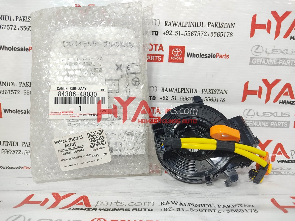 84306-48030 [SPIRAL CABLE MARK X/ AC 40]