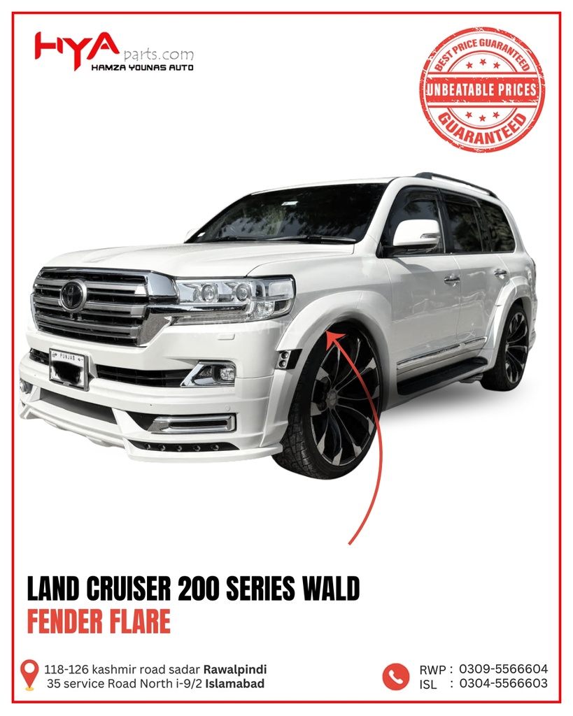 FF LC-200 WALD [FENDER FLARE WALD LC 200 SERIES]