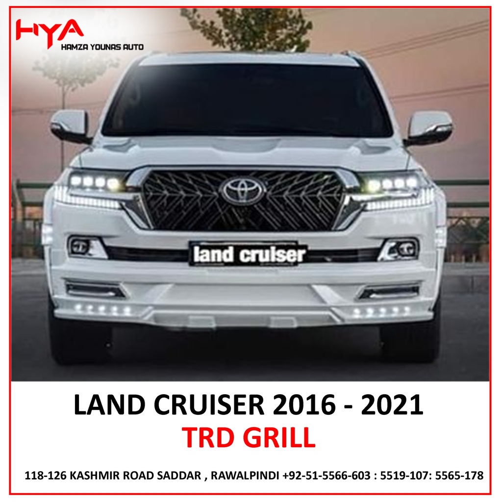 TYG-FJ-200-16-EX-CH [FRONT GRILL LAND CRUISER 2016 TRD STYLE]