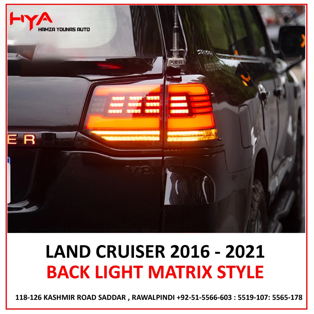 BLS LC 2020-CH R [BACK LIGHT SET LAND CRUISER 2020 CHINA (RED)]