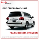 703A-FJ-200-10 M W [REAR BUMPER EXTENSION LAND CRUISER 2010 MODELISTA WHITE UNCLE TAIWAN]