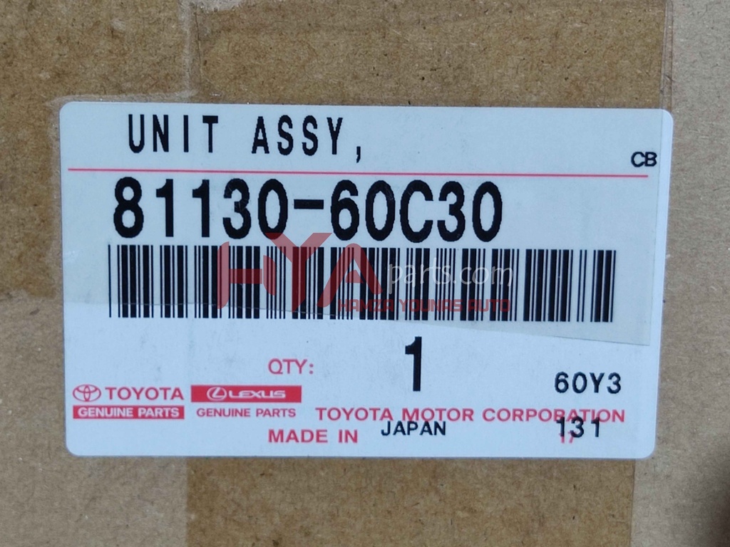 UNIT ASSY, HEADLAMP, RH (HEAD LIGHT) | H Y A parts