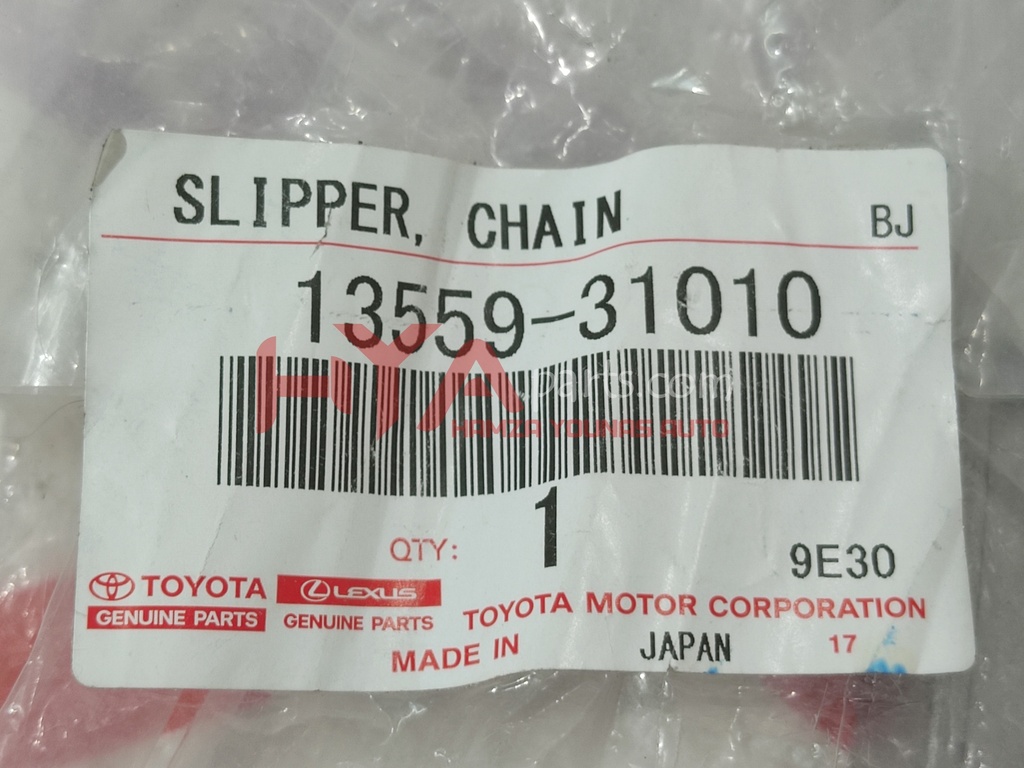 SLIPPER, CHAIN TENSIONER