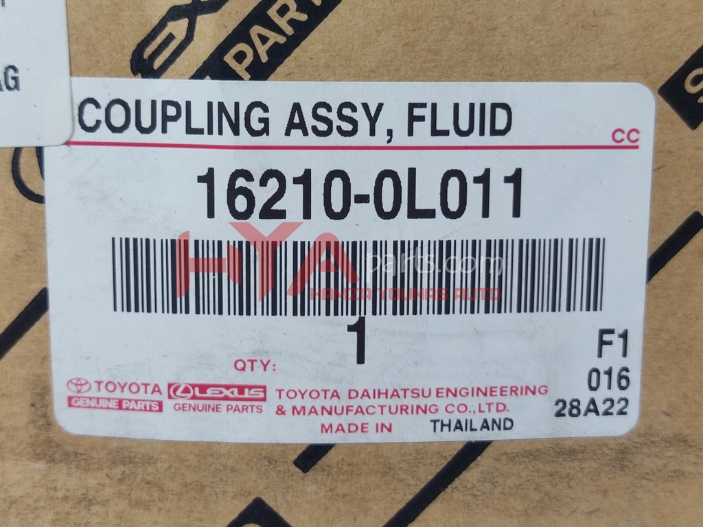 COUPLING ASSY, FLUID