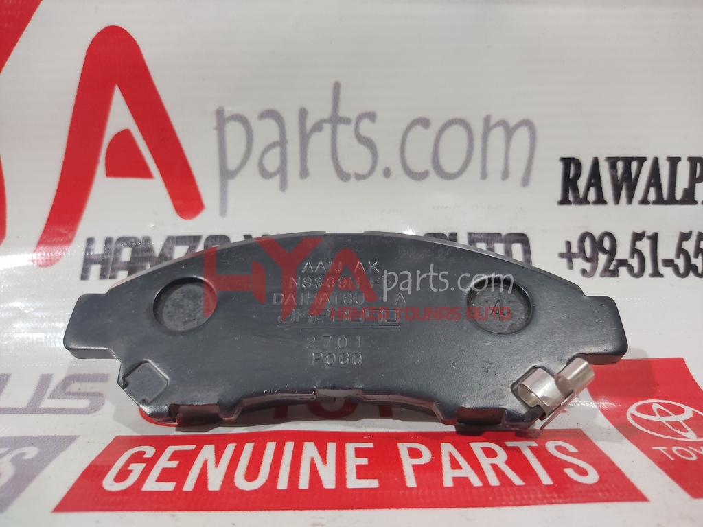 PAD KIT, DISC BRAKE, FRONT