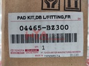 PAD KIT, DISC BRAKE, FRONT
