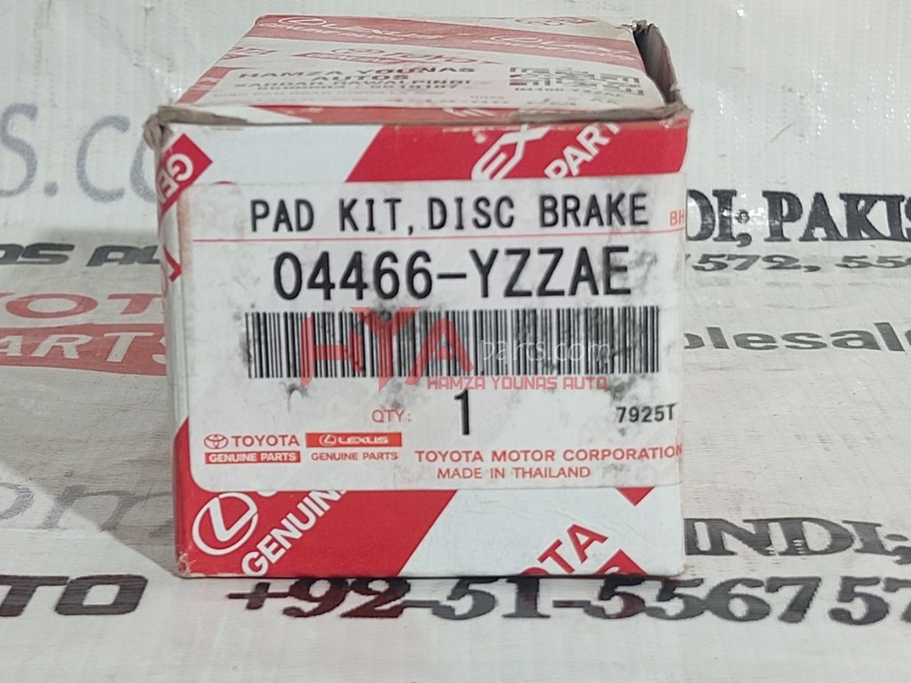 PAD KIT, DISC BRAKE, REAR