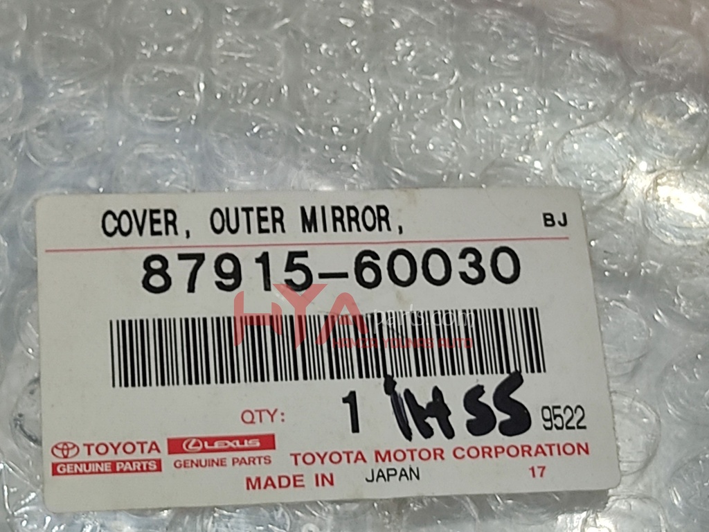 COVER, OUTER MIRROR, RH