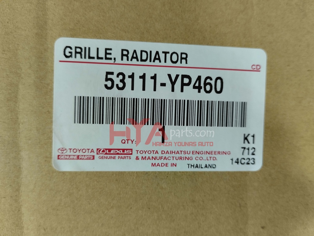 GRILLE, RADIATOR