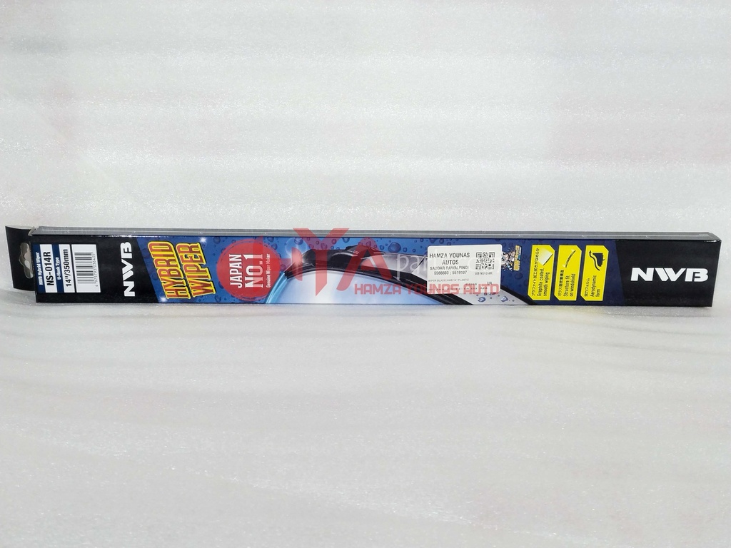 WB NU-014R [WIPER BLADE NWB 14&quot; PLASTIC]