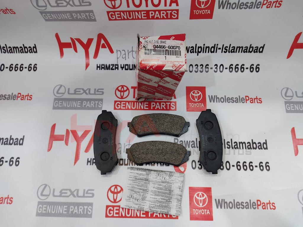 PAD KIT, DISC BRAKE, REAR