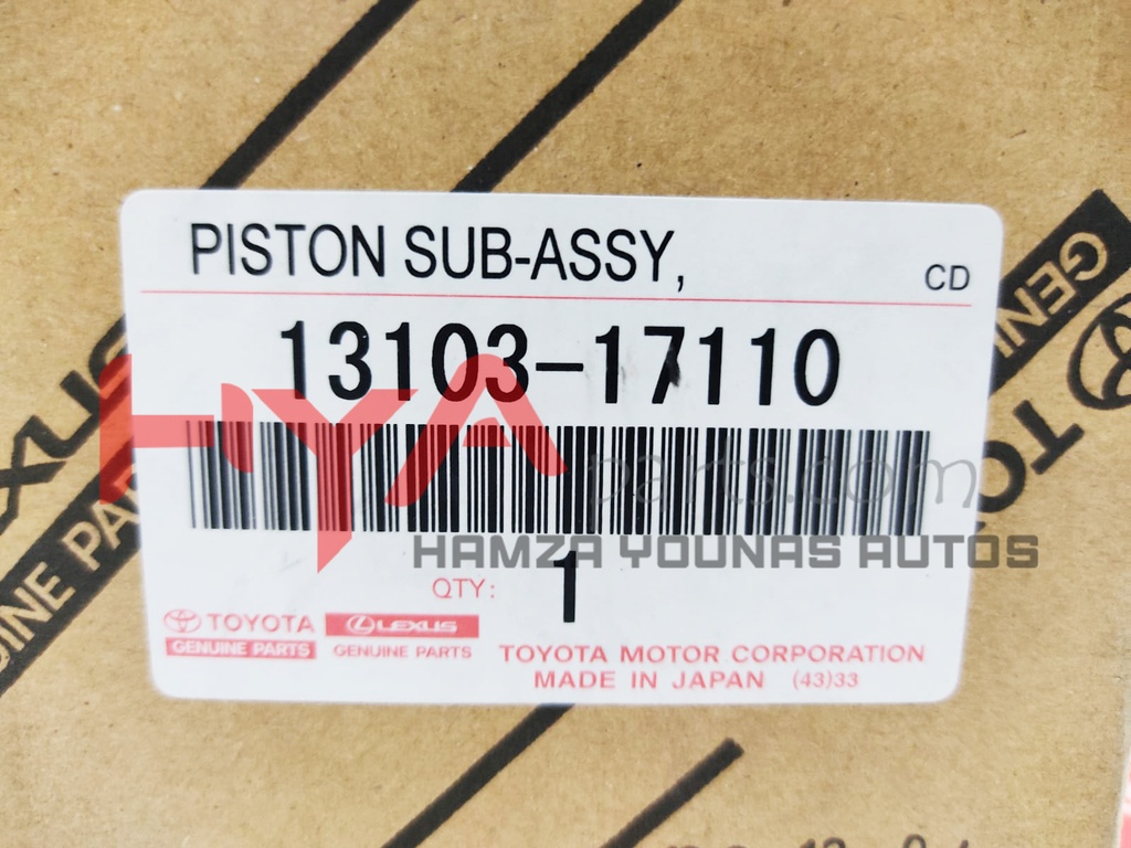 PISTON SUB-ASSY, W/PIN (SIZE : 0.50)