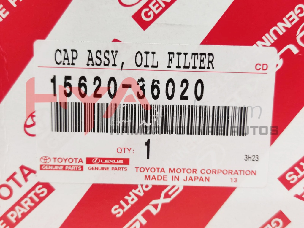 CAP ASSY, OIL FILTER