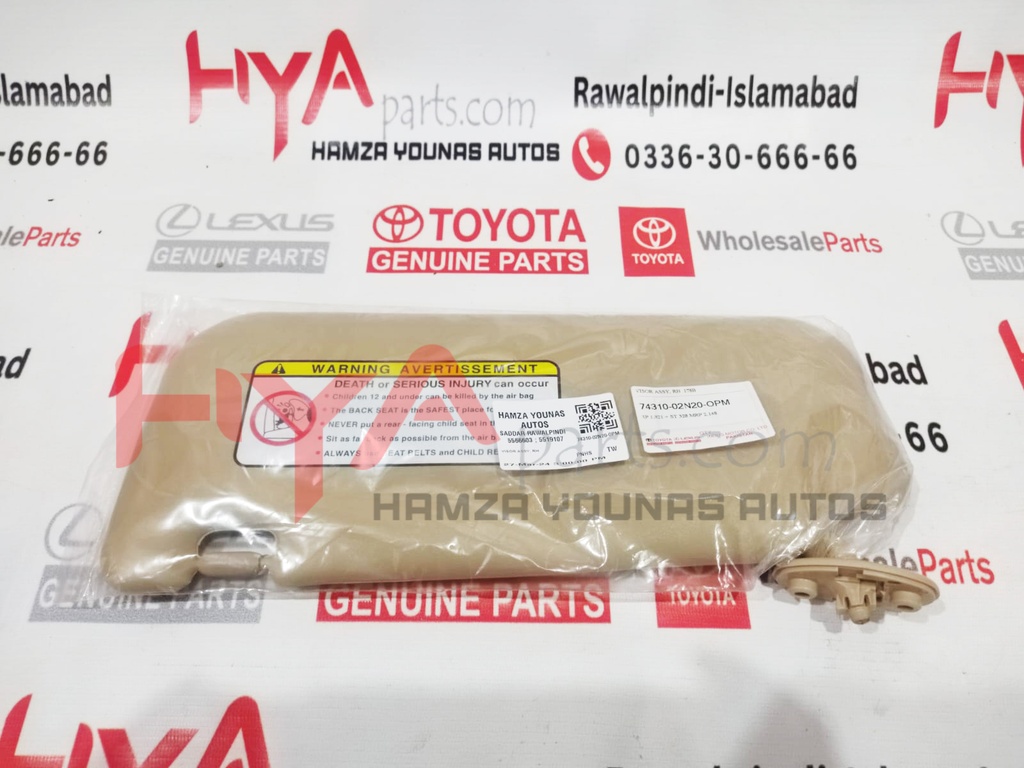 VISOR ASSY, RH