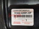 COVER, ENGINE UNDER, LH (ENGINE SHEILD)