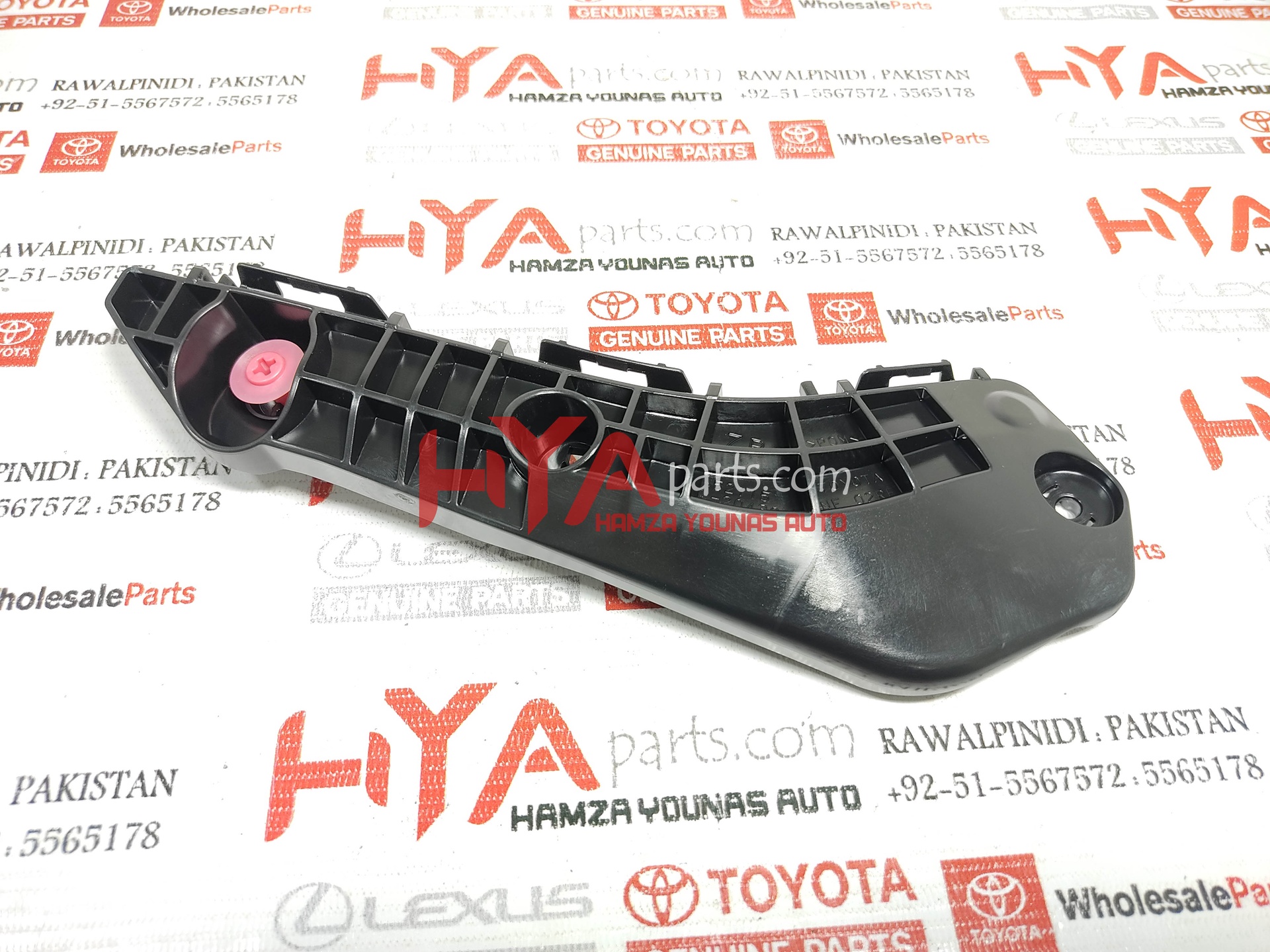 SUPPORT, FRONT BUMPER SIDE, RH (BUMPER SPACER)