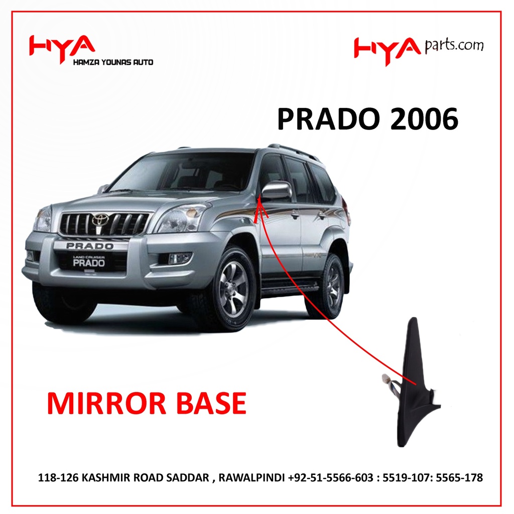 MB PRADO 2006 RH [MIRROR BASE PRADO 2006 RH]