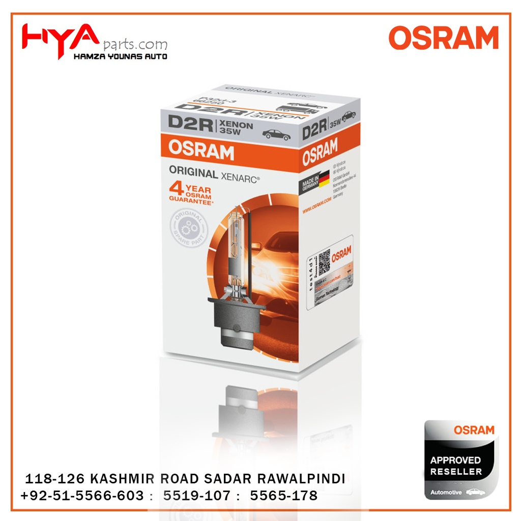 OSRAM D2R [HID BULB D2R OSRAM GERMANY]