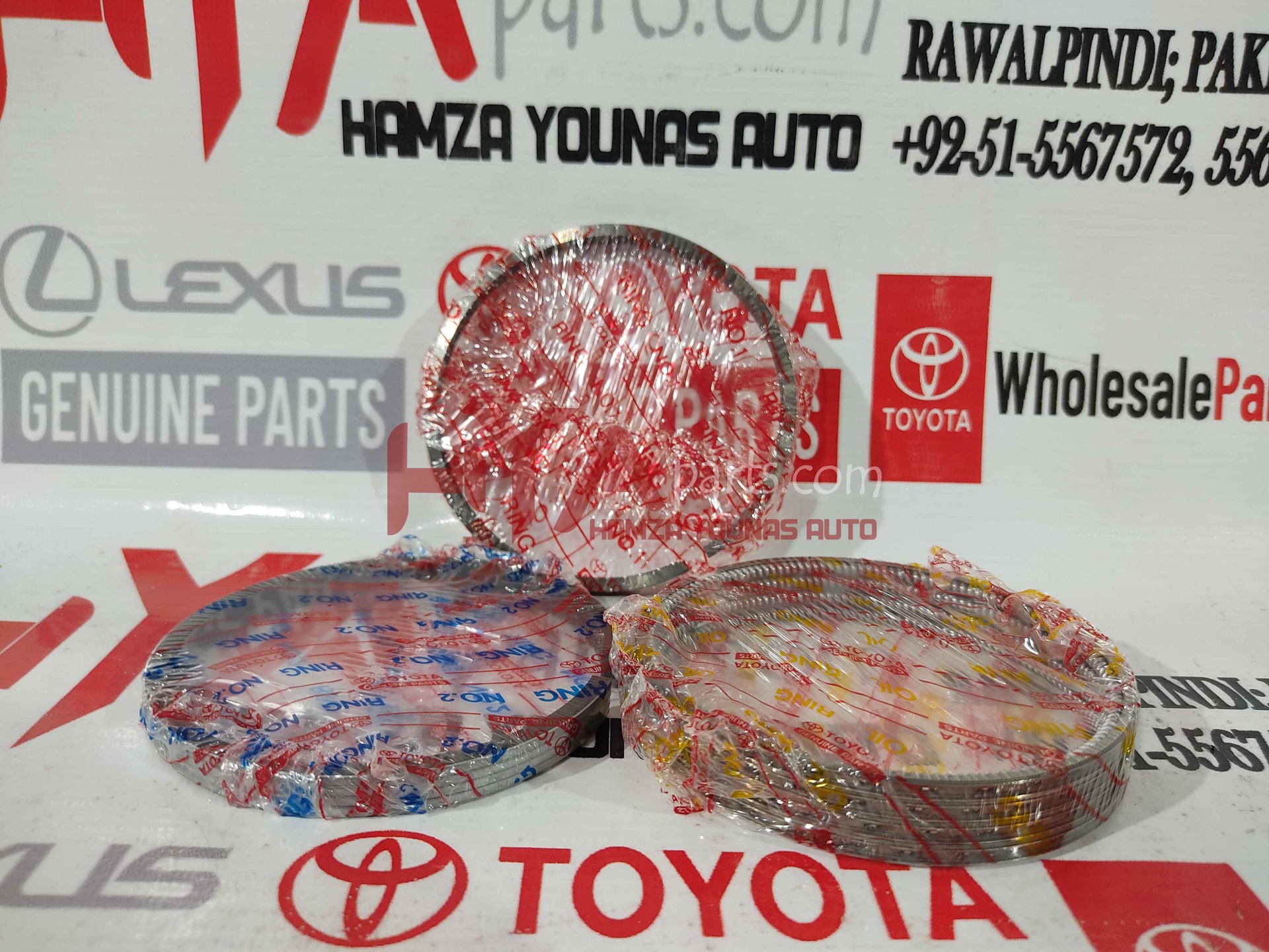 [13011-54120] RING SET, PISTON (SIZE : STD) (PISTON RING)