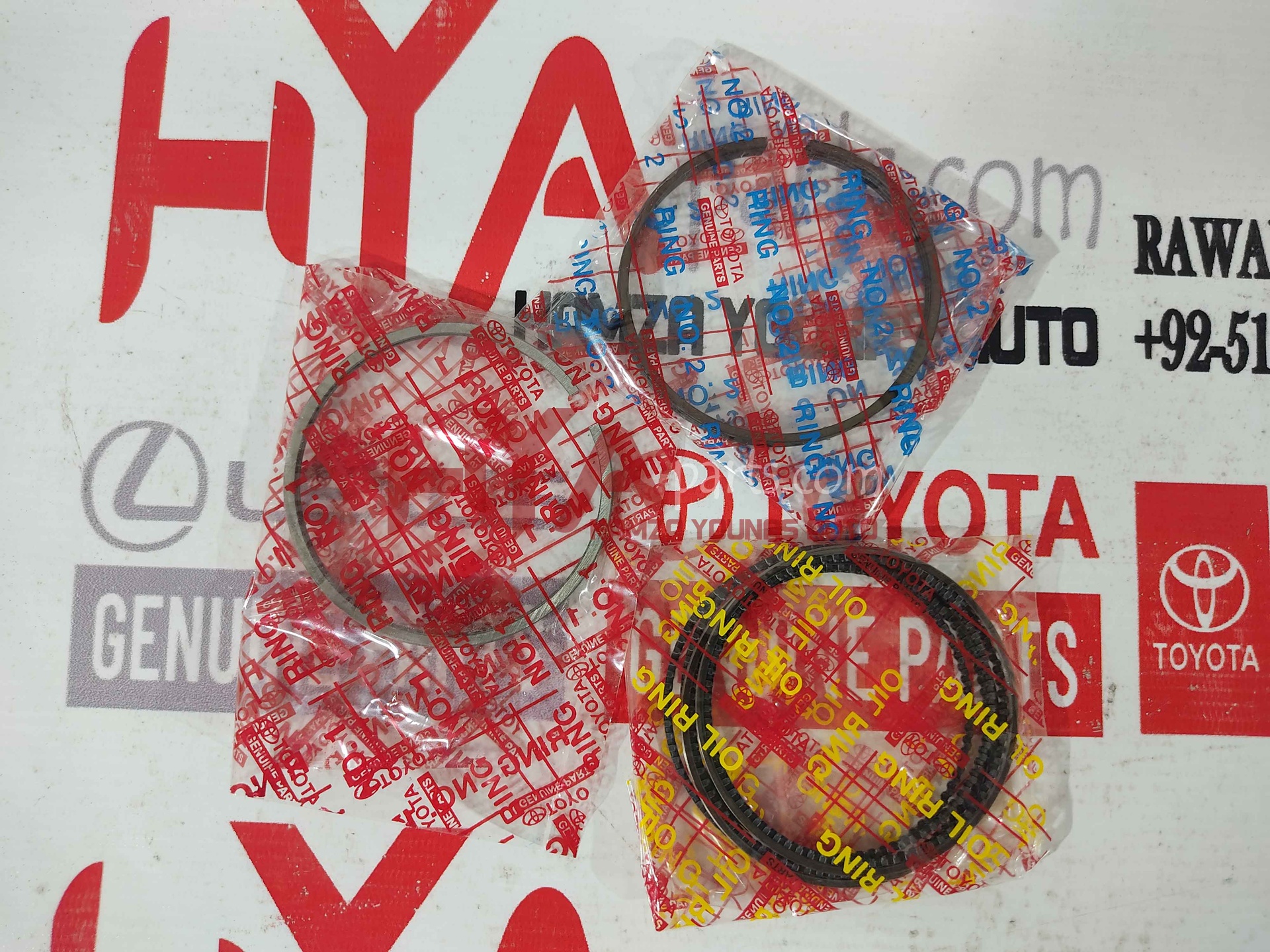 [13011-BZ110] RING SET, PISTON (SIZE : STD) (PISTON RING)