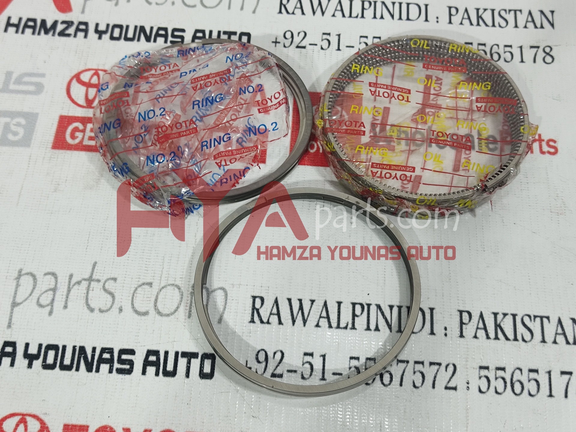 [13013-54100] RING SET, PISTON (SIZE : 0.50) (PISTON RING)