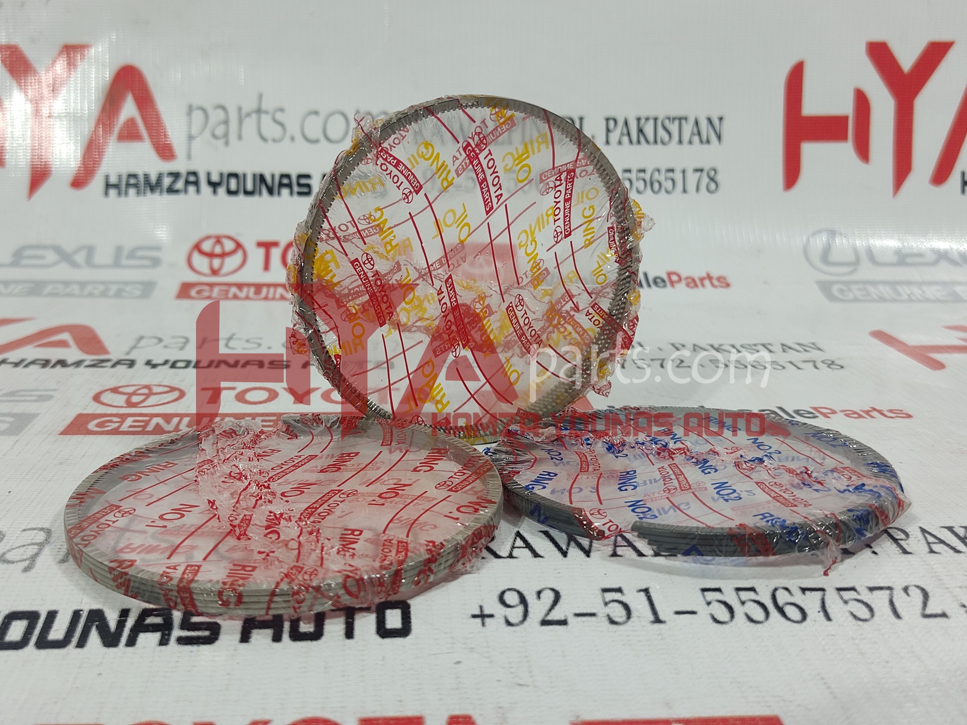 [13013-75100] RING SET, PISTON (SIZE : 0.50) (PISTON RING)