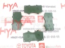 PAD KIT, DISC BRAKE, FRONT