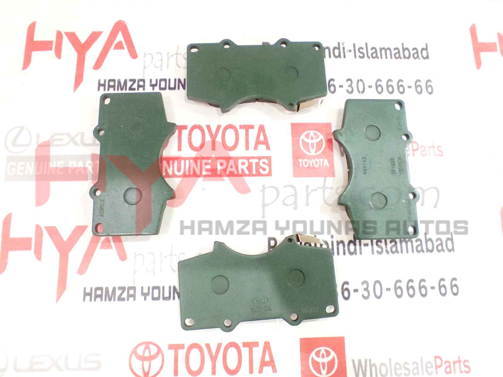 [04465-0K360] PAD KIT, DISC BRAKE, FRONT