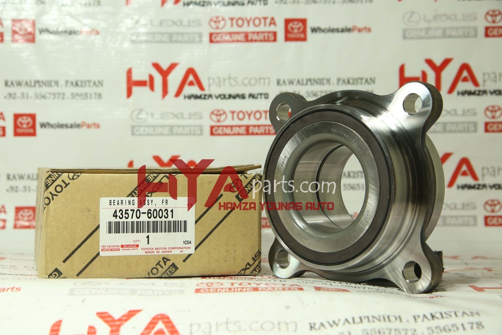 BEARING ASSY, FRONT AXLE W/ABS ROTOR RH