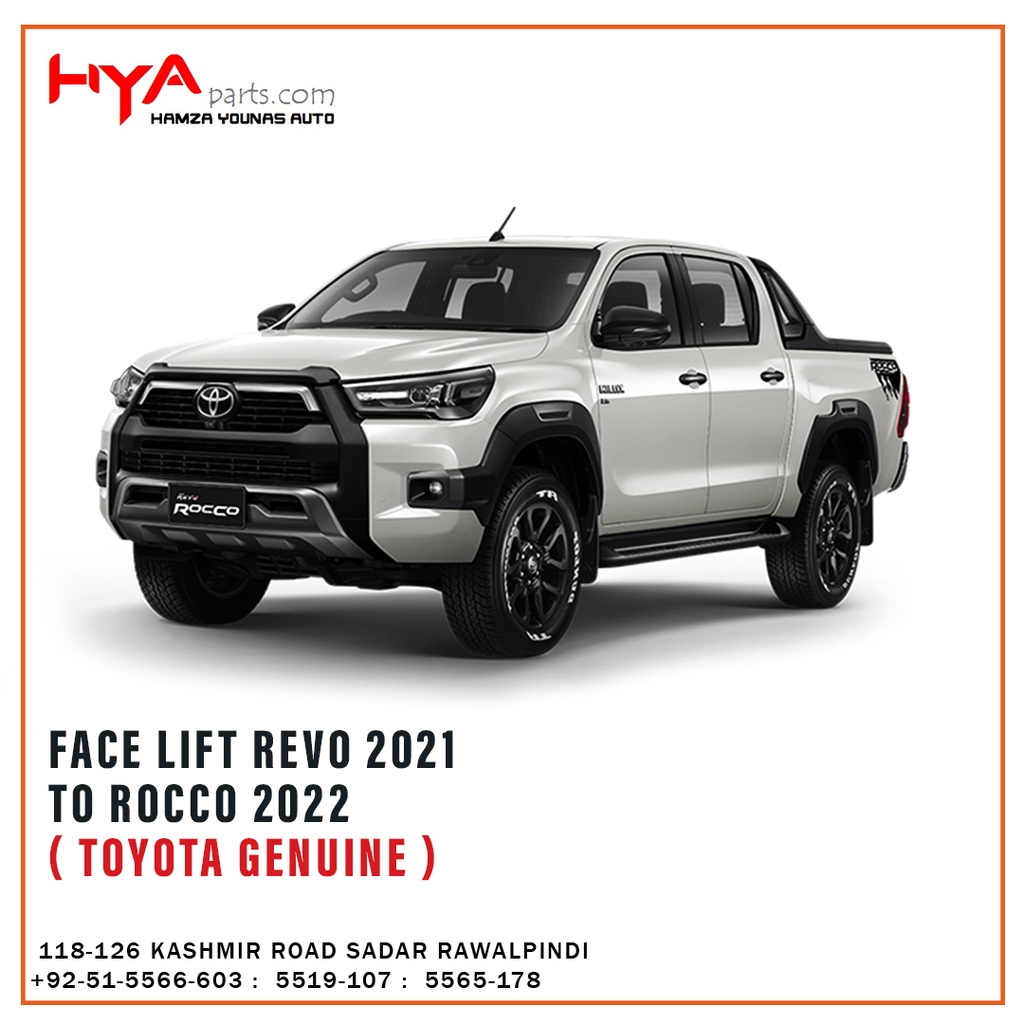 FACE LIFT HILUX ROCCO 2021 TOYOTA GENUINE