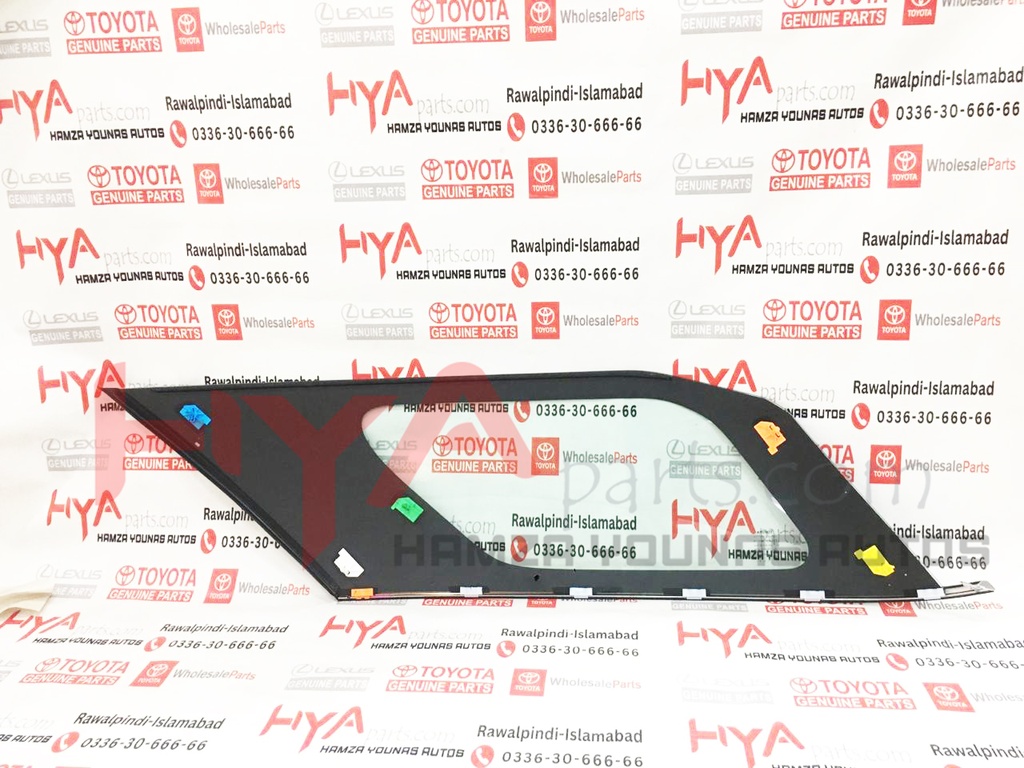 WINDOW ASSY, QUARTER, RH