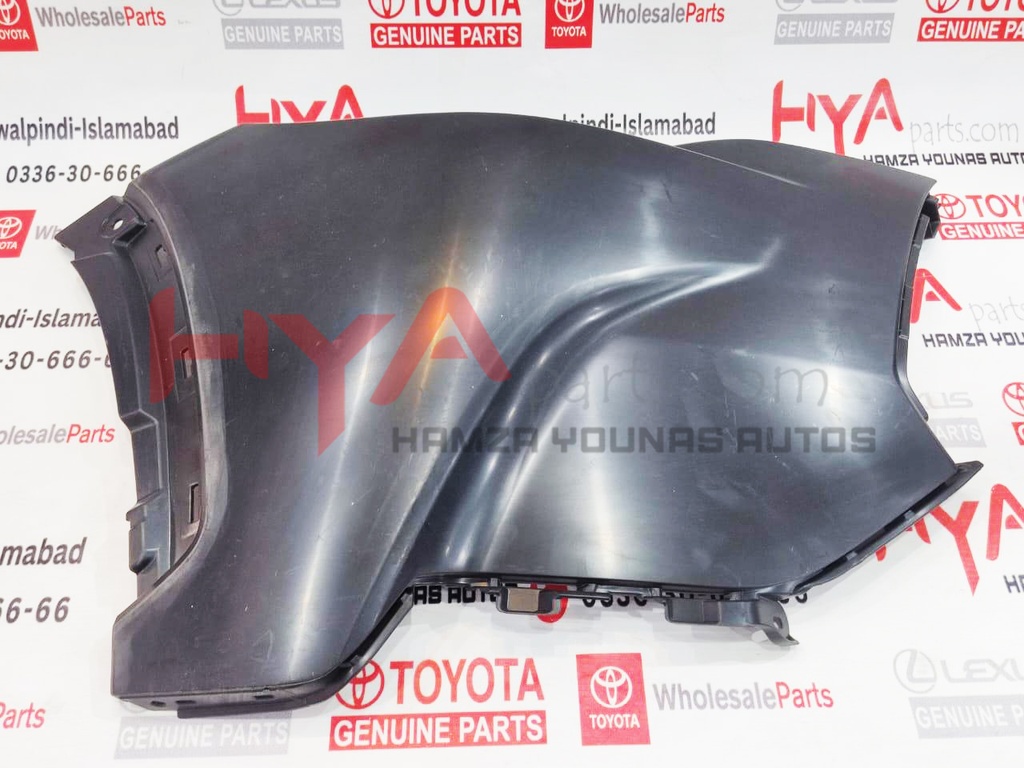 EXTENSION, FR BUMPER, RH L/COLOR