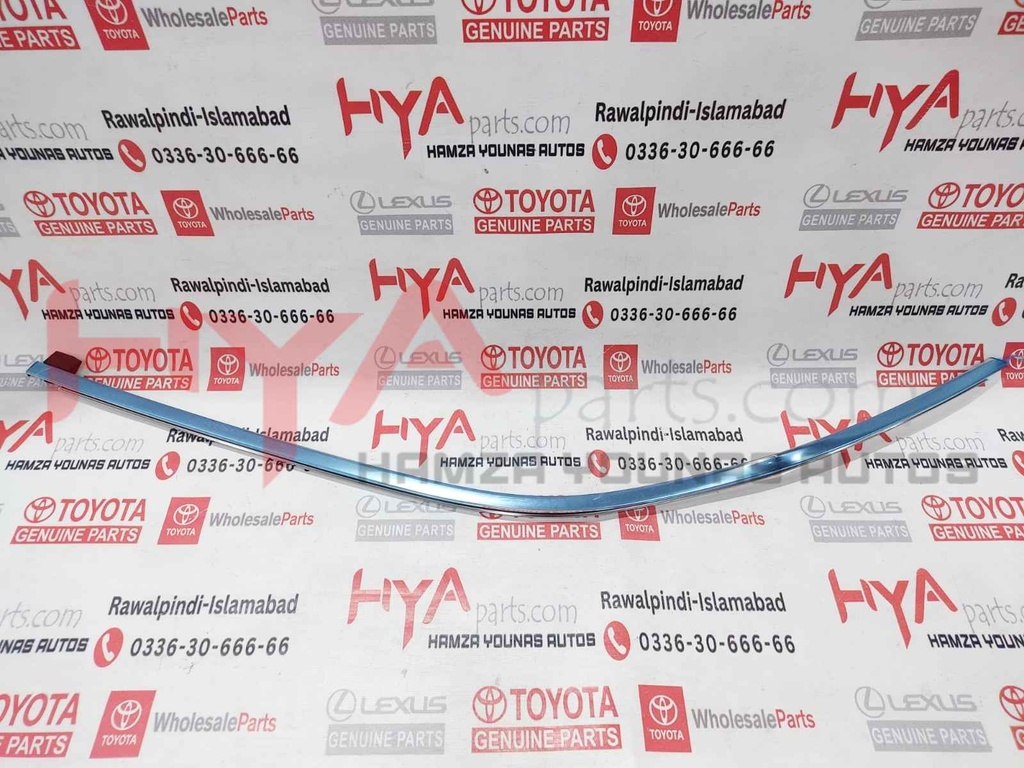 MOULDING, FRONT DOOR WINDOW FRAME, UPPER LH