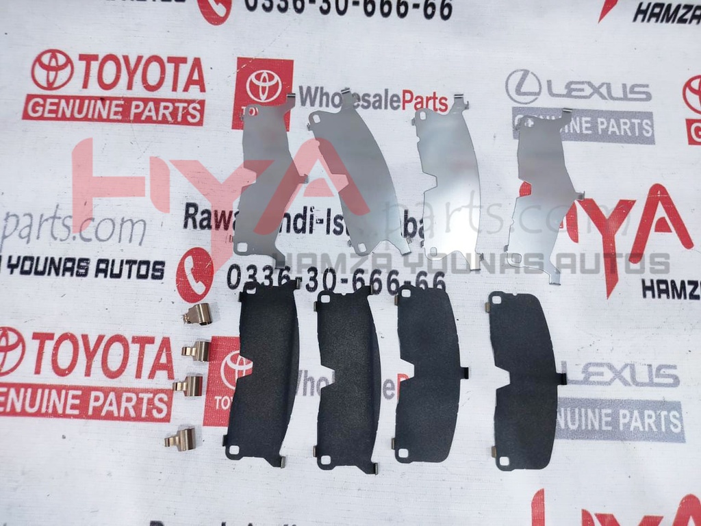 SHIM KIT, ANTI SQUEAL(FOR REAR DISC BRAKE)